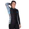 Fuji Kimono Womens Long Sleeve Rashguard Photo 1